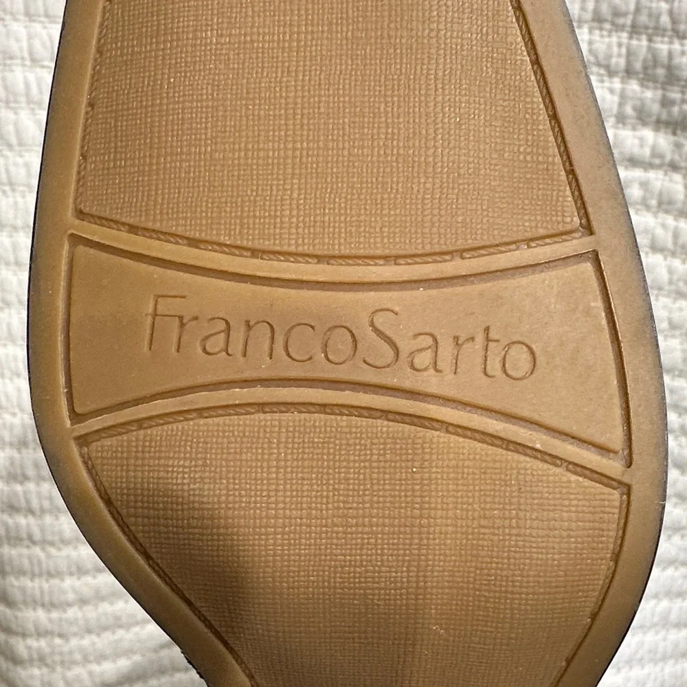 Franco Sarto synthetic suede spacer
